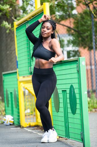 The Black Basic's High Waist Leggings - Kukubird_UK