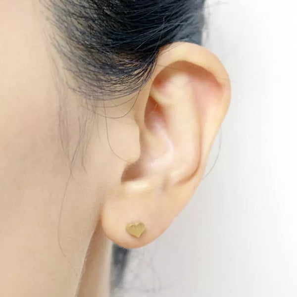 Earring - Golden Heart