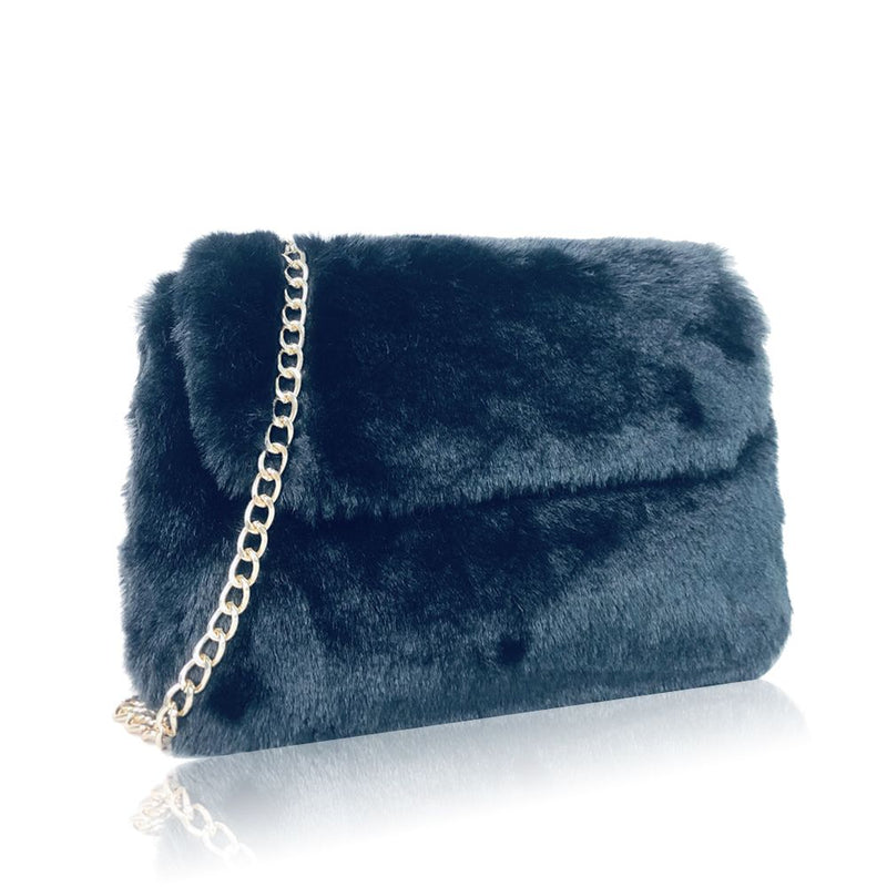 The Faux Fur Shoulder Bag