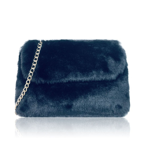 The Faux Fur Shoulder Bag