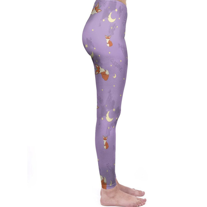 Regular Leggings (8-12 UK Size) - Foxicorn - Kukubird_UK