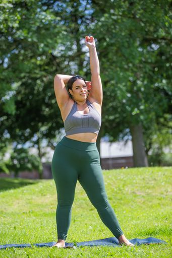 The Green Basic's High Waist Leggings - Kukubird_UK